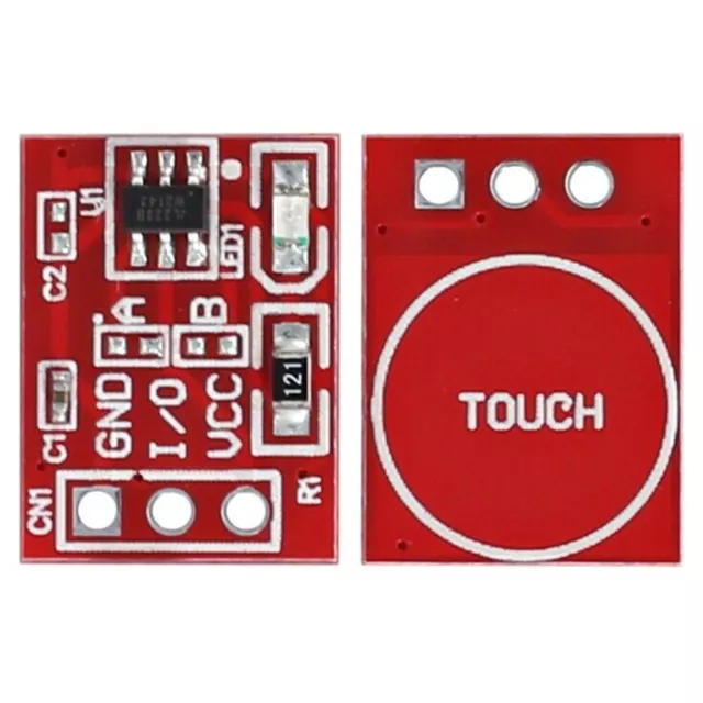 50pcs Ttp223 Touch Button Modular Self-Locking Micro Capacitive-Single