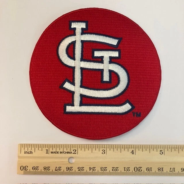 LOT OF (1) MLB BASEBALL ST. LOUIS CARDINALS BATTER-UP IRON-ON PATCH