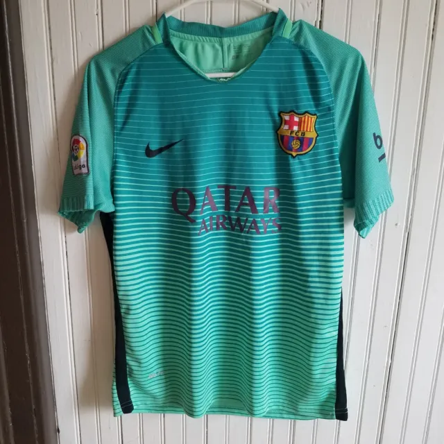 FC Barcelona Jersey Shirt #10 Messi adult Authentic Player Issue 2016/2017 S
