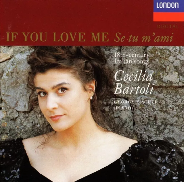 CECILIA BARTOLI – If You Love Me / Se Tu M'ami CD Gyorgy Fischer $8.00 ...