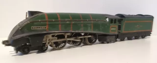Hornby Dublo 2 Rail OO Mallard A4 4-6-2 60022 BR Green Loco & Tender