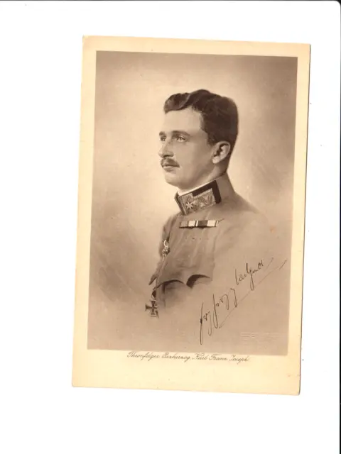 AK 24037,Postkarte,Erzherzog Karl  von Österreich u. Ungarn,ca.  1914