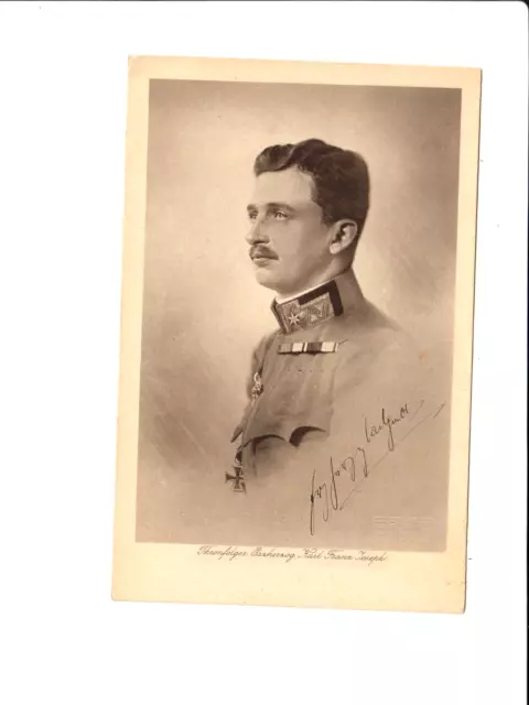 AK 24037,Postkarte,Erzherzog Karl  von Österreich u. Ungarn,ca.  1914