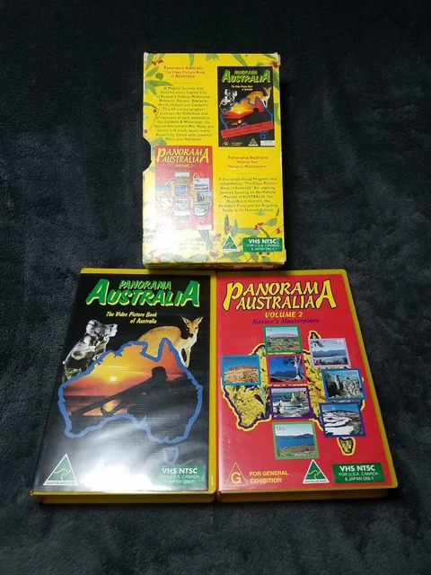 PANORAMA AUSTRALIA VHS “Video Picture Book” Nature's Masterpiece RARE ...