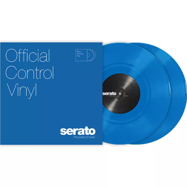 Serato - 10" Control Vinyl Performance-Serie Blue