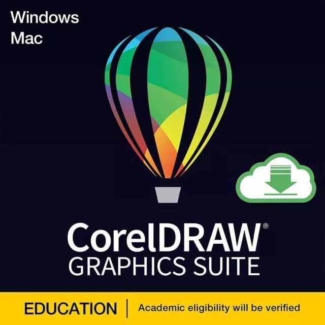 CorelDRAW Graphics Suite 2023 Academic - Activation Card