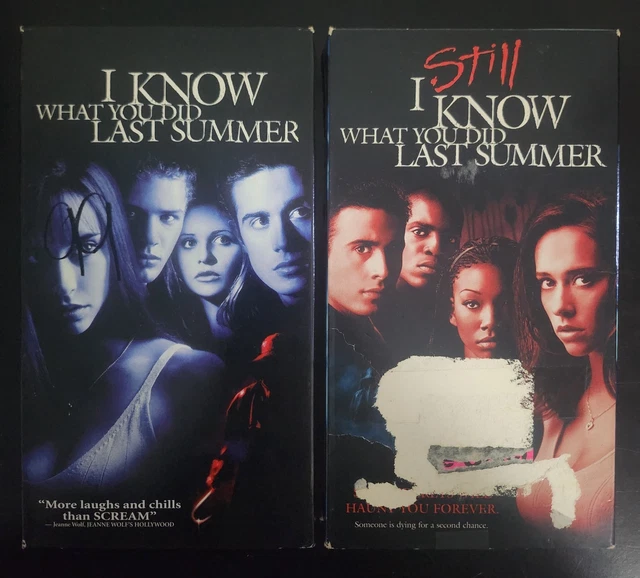I KNOW WHAT You Did Last Summer VHS 2000 I Still Know What You Did ...