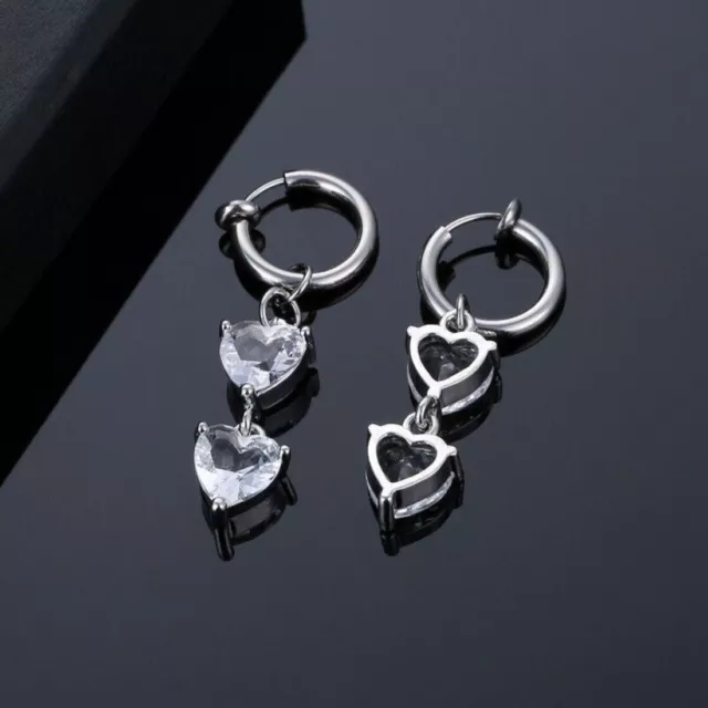 Fake Belly Button Ring Fake Belly Piercing Clip on Belly Cartilage Earring 1pcs