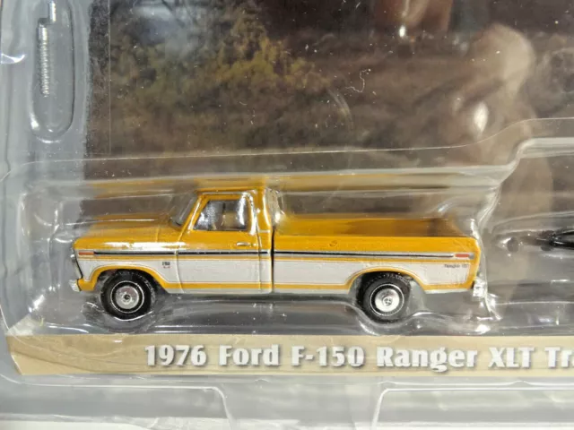 Greenlight 1976 Ford F-150 Ranger Xlt Trailer Special & Flatbed Trailer 2