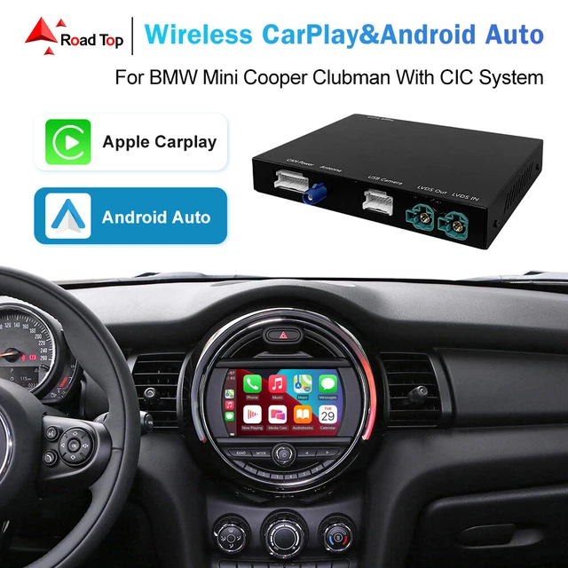WIRELESS CARPLAY ANDROID Auto Interface Kit For BMW CIC MINI Cooper R60 ...