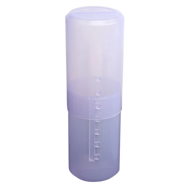 Women Makeup Brush Case Cosmetic Container Travel Brushes Lid Office Box