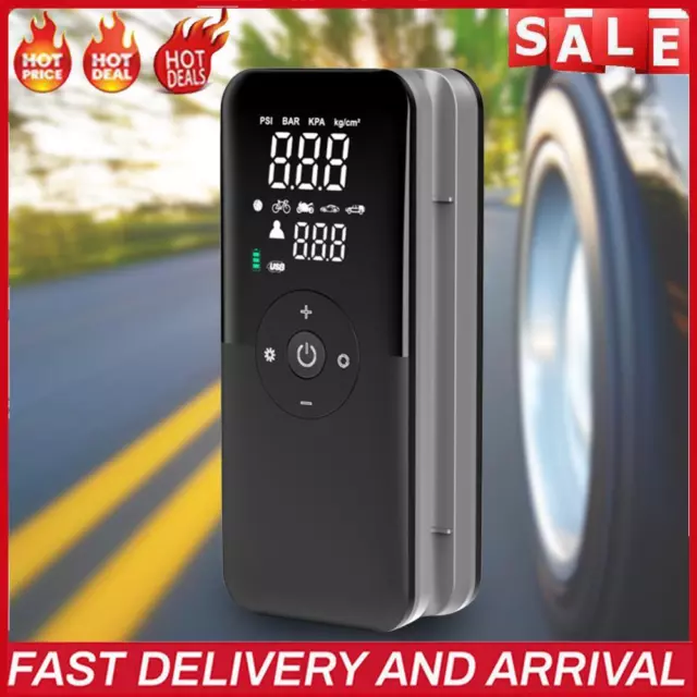Portable Car Charging Pump Auto Inflator Tire Inflation Kit for Car Motorcycles