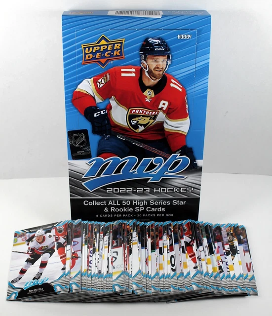 2022-23 Upper Deck MVP Hockey Single Base Card Pick List - Complete Your Set