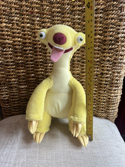 ICE AGE 2 Tug 'N' Talk Sid Plush Talking Sloth 11" 2005 Mattel £16.95
