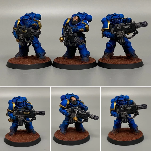 Commission miniature PRO Painted - Primaris Eradicators - Ultramarines
