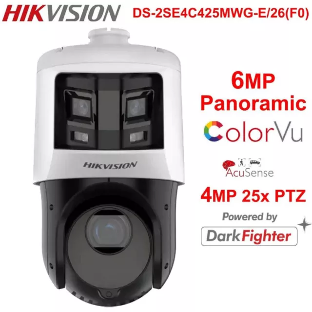 Hikvision TandemVu DS-2SE4C425MWG-E/26(F0) 6+4MP Panorama 25x PTZ IP Kamera DE