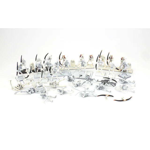 Tomb Kings Skeleton Archers + Bits Lot - Warhammer Fantasy Age of Sigmar THG
