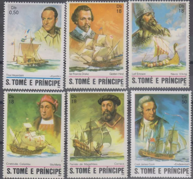 Schiffe Seefahrer S.Tome E Principe  Postfrisch 2011