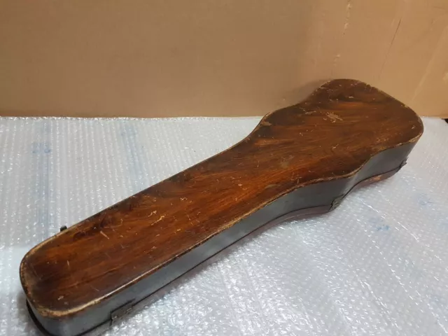 Antiguo Estuche De Violín De Madera 3