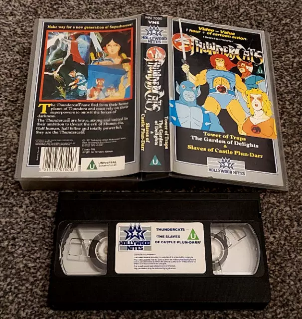 THUNDERCATS SLAVES OF Castle Plun-Darr (VHS, Video Tape, 1985) - Rare £ ...