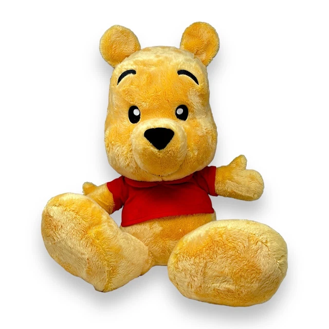 Winnie the pooh big feet plush hot sale