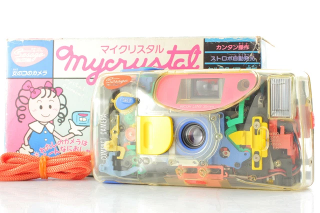 Ricoh BANDAI My crystal Film Camera ☆バンダイ リコー
