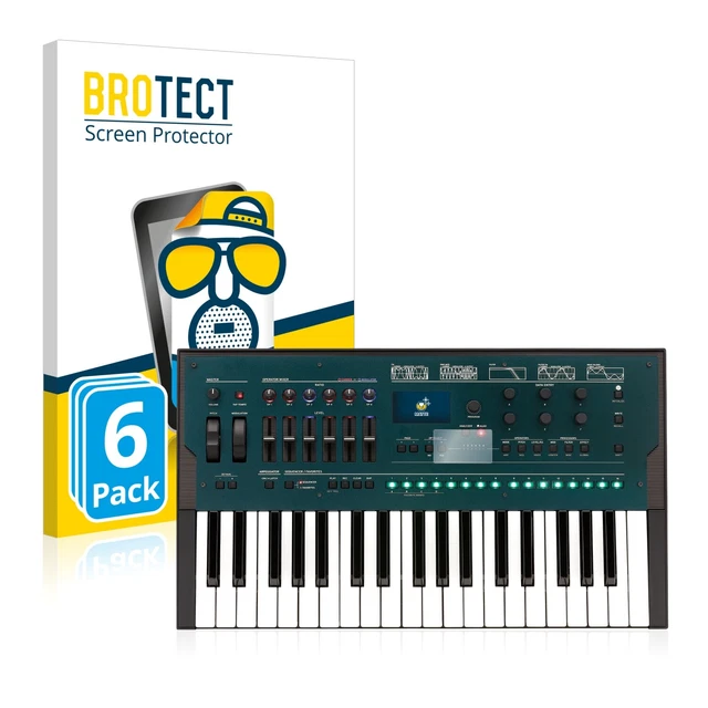 6x Anti-Reflets Protection Ecran pour KORG opsix Altered FM Synthesizer Film