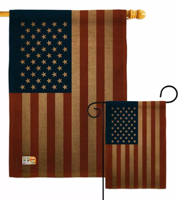 USA Garden Flag Americana Old Glory Decorative Small Gift Yard House Banner