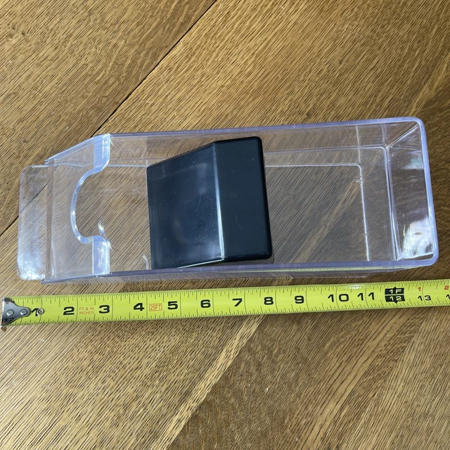 Professional 6 Deck Blackjack Shoe  Heavy Acrylic Used  As Display 11.5” Long