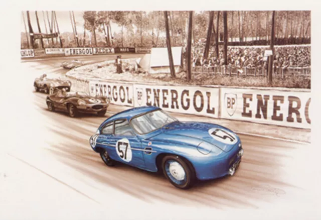 Carte postale:  DB Panhard le Mans 1957