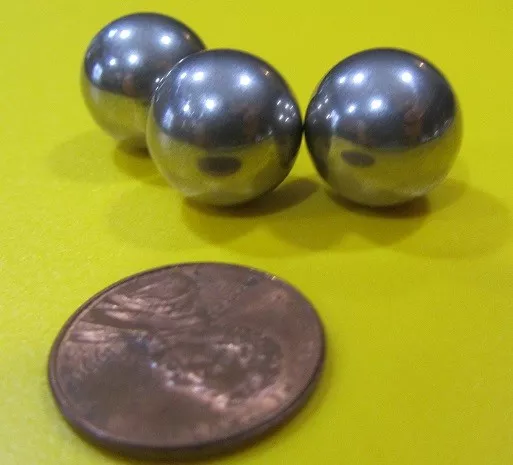 316 Stainless Steel Ball 9/16" (+/-0.0005") Dia,  10 pcs
