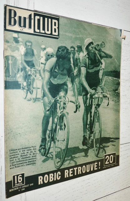 Revue But Et Club N°241 – 3 Juillet 1950 – Cyclisme, Carte Du Tour Incluse