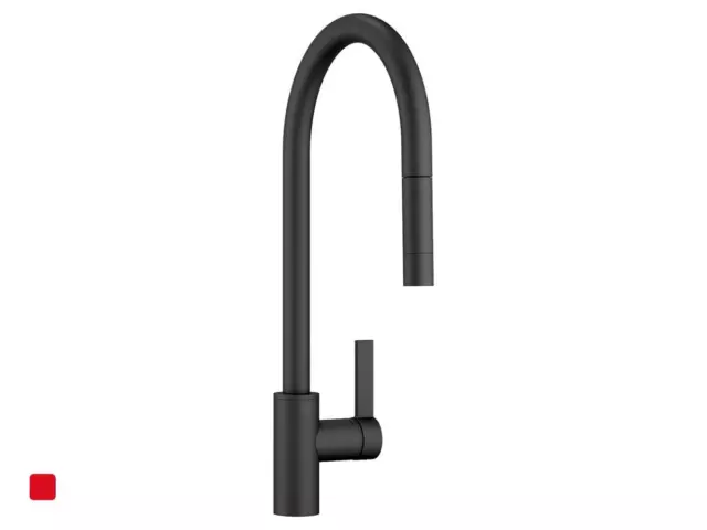 Dornbracht Tara Ultra Pull-Down Schwarz Matt 33 870 875-33 HD-Armatur