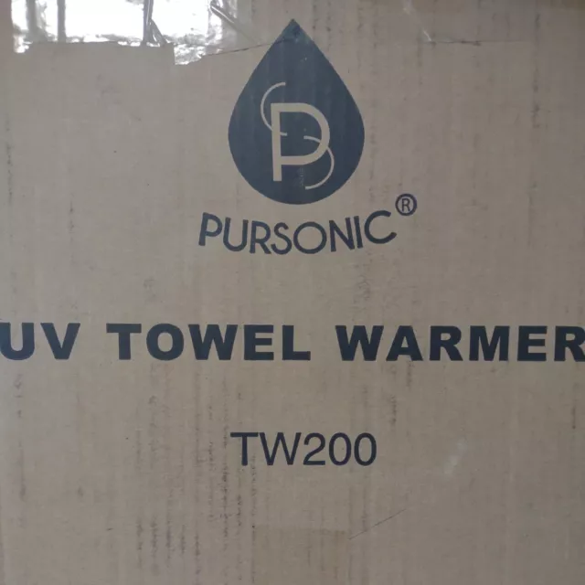 Calentador de toallas Pursonic con esterilizador UV