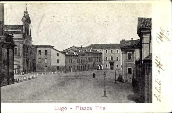 Ak Lugo di Romagna Emilia-Romagna, Piazza Trisi - 4208522