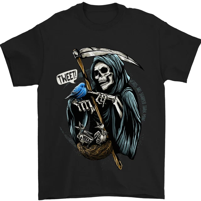 T-shirt Supreme Gothique Rare - Motif Crâne Et Chocolat - Taille S Homme - Occasion Très Bon État