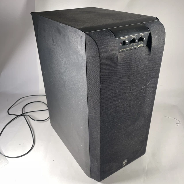 YAMAHA YSTSW90 LARGE Active Powered Subwoofer 80w. Very deep bass. GWO