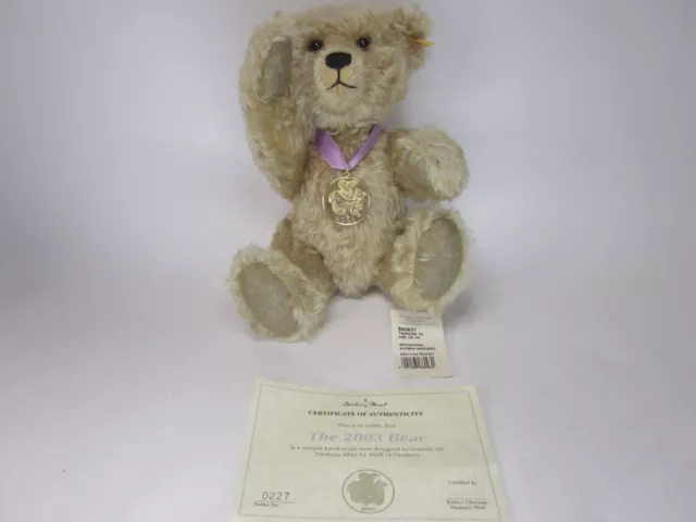 Steiff Teddy Bear 660931 made Exclusively for Danbury Mint 2003 Collectable