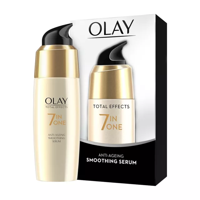 Olay Total Effects 7-In-1 Anti-Aging smoothing Serum, 50ml FREE SHIP