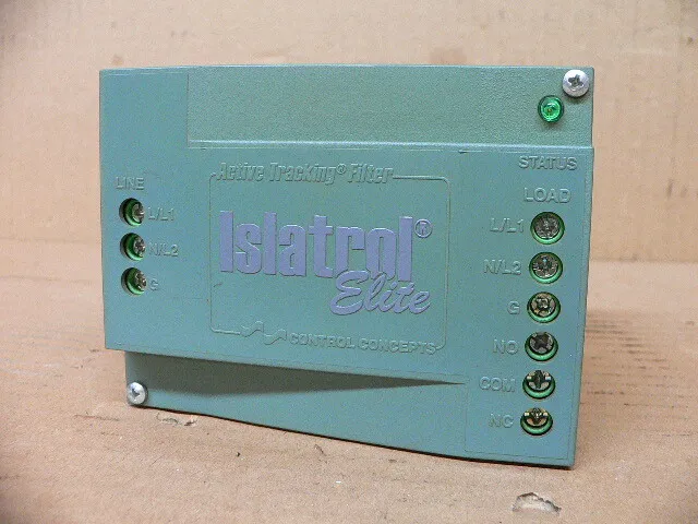Islatrol Elite Ie-105 Noise Filter 5 Amp 120 Vac 600 Vac Max