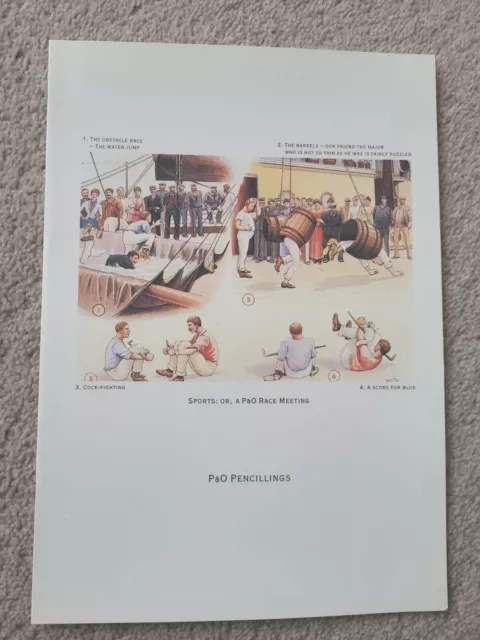 Vintage Canberra Cruise Luncheon Menu - P&0 Pencillings - Sunday 5Th Sept 1993