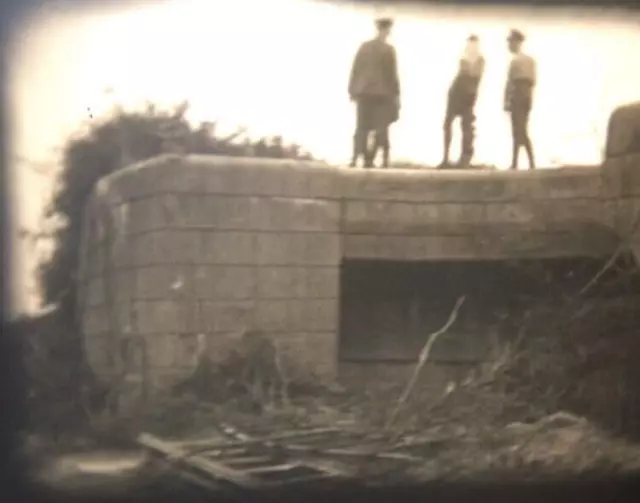 SHORT 16mm MOVIE Film BLOWING Up OF Military PILLBOX 75Ft