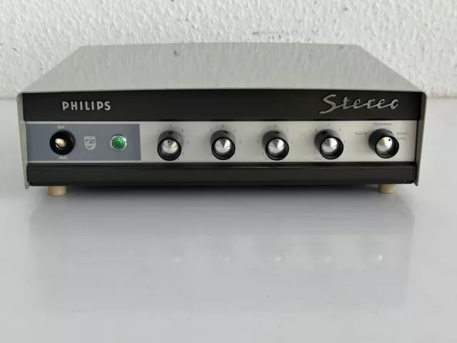 Philips AG 9016 Tube Amplifier / Röhrenverstärker „NOT TESTED"