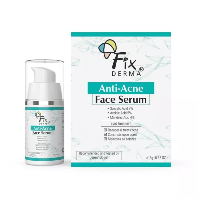Sérum pour le visage anti-acné Fixderma pour le traitement des peaux...