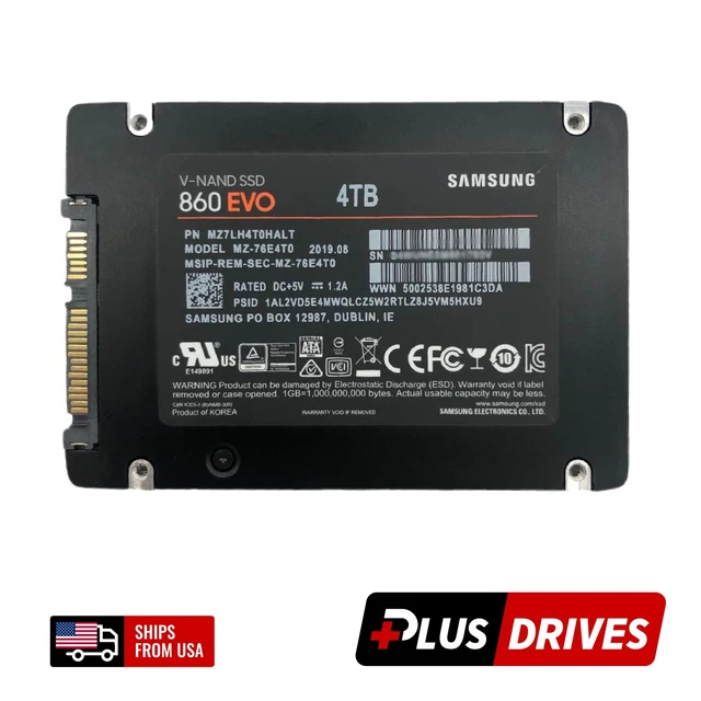 SAMSUNG 4TB SSD 870 EVO【新品未開封】 SAMSUNG 870 EVO SATA III SSD 4TB 2.5” Internal Solid State
