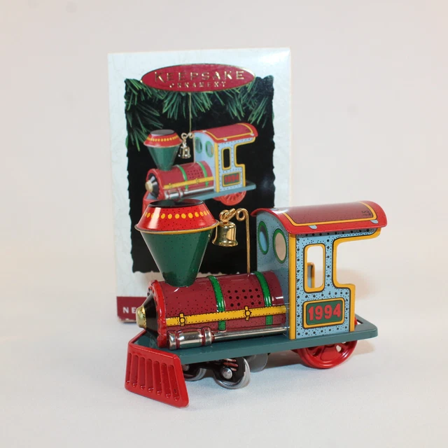 Hallmark Yuletide Pressed Tin Central Collector's Series (1994) NIB