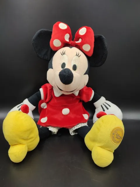 Peluche taille moyenne Holiday Cheer Minnie Disney Store
