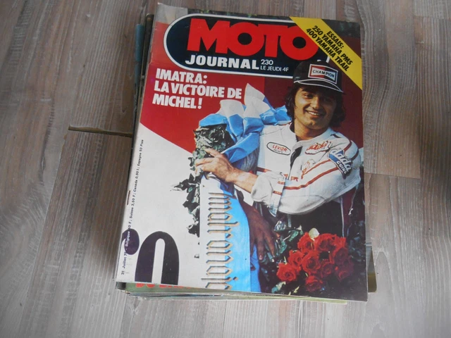 Revue Moto Journal 230 Juillet  1975