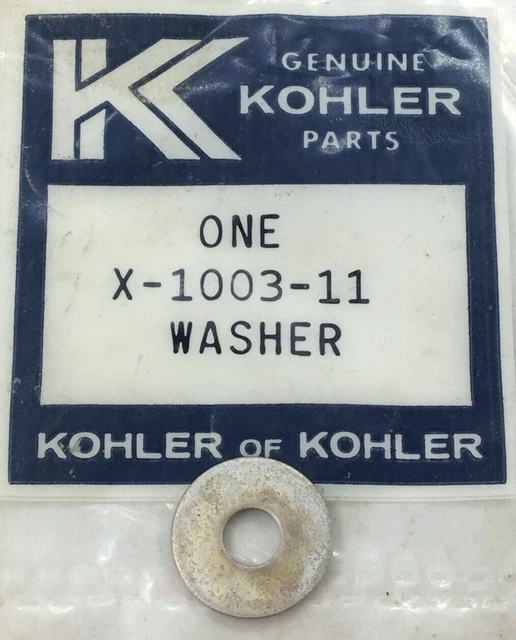 Genuine Kohler X-1003-11 Retratable Starter Replacement Washer Fits K295-1, K399
