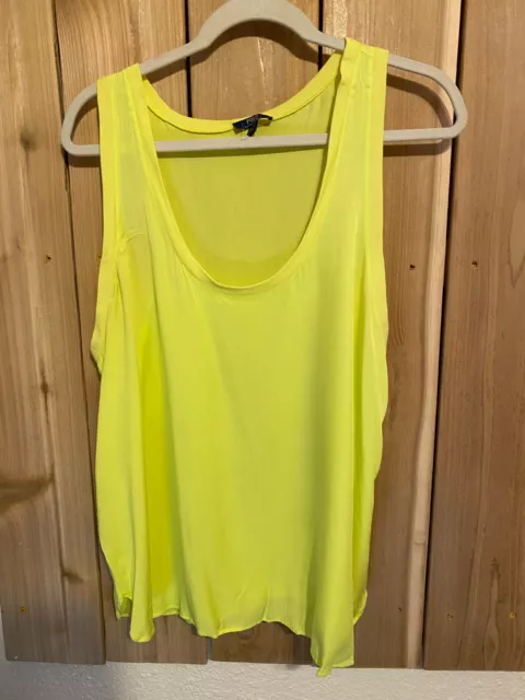 Polo Ralph Lauren Yellow Sleeveless Top Size XL NWOT